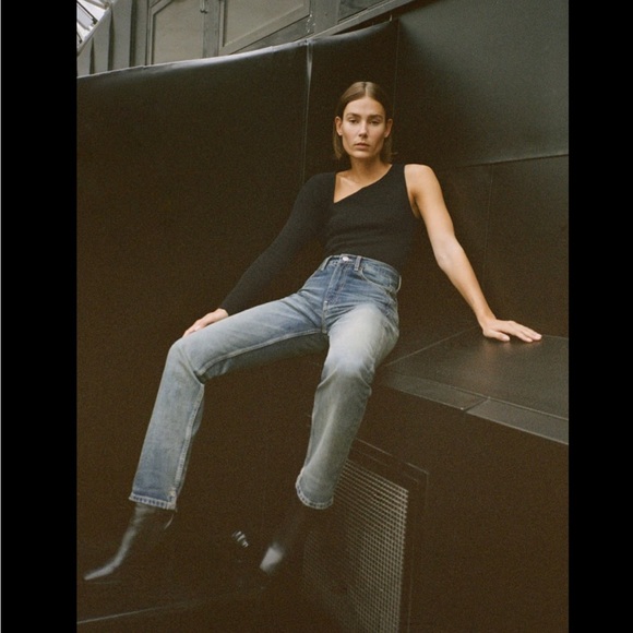 ZARA ASYMMETRICAL BODYSUIT - Picture 4 of 7